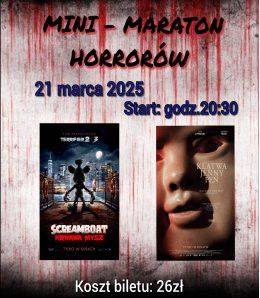 Góra Kalwaria Wydarzenie Film w kinie Maraton Horrorów - Mini