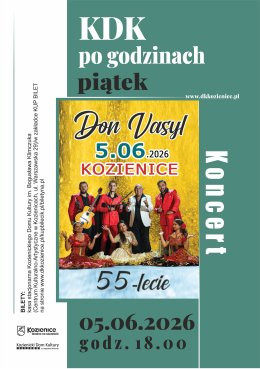 Don Vasyl z zespołem - 55-lecie