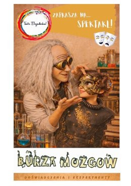 Góra Kalwaria Wydarzenie Inne wydarzenie Teatralna niedziela | BURZA MÓZGÓW  |  Teatr Bajaderka