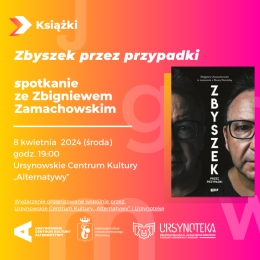 Warszawa Wydarzenie Inne wydarzenie Zbyszek przez przypadki | spotkanie ze Zbigniewem Zamachowskim
