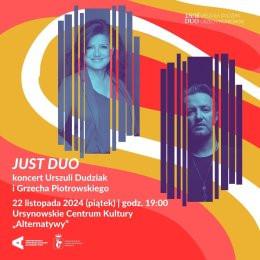 Warszawa Wydarzenie Koncert „Just Duo” | koncert Urszuli Dudziak i Grzecha Piotrowskiego