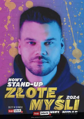 Grójec Wydarzenie Stand-up Nowy program ZŁOTE MYŚLI