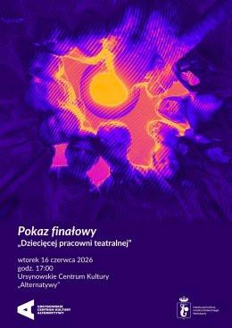 Warszawa Wydarzenie Spektakl Pokaz finałowy „Dziecięcej pracowni teatralnej”