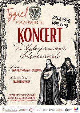 Warszawa Wydarzenie Koncert Złote Przeboje Renesansu